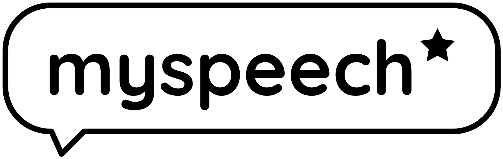 Outline logo for printing